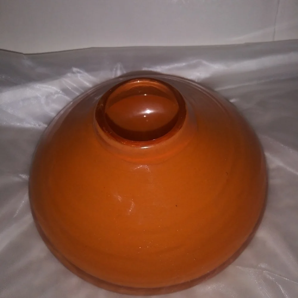 Orb Shaped Glass Vase